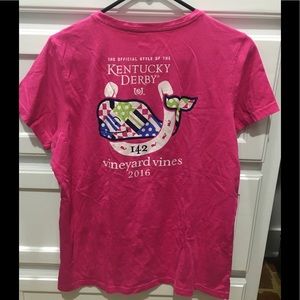 Vineyard Vines T-shirt Kentucky Derby 2016. Large